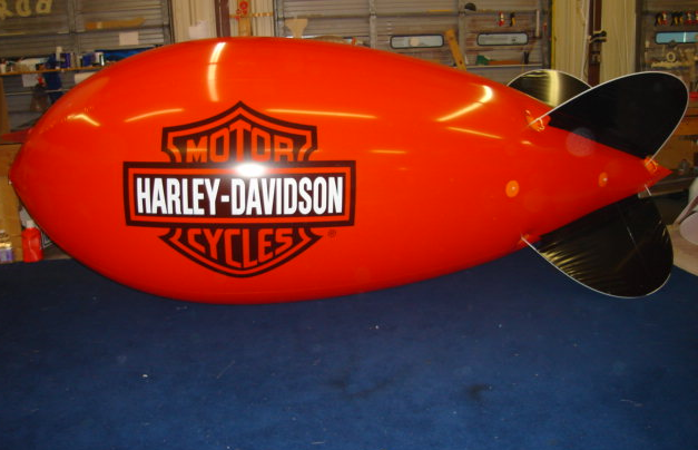 Harley-Davidson Advertising Blimp